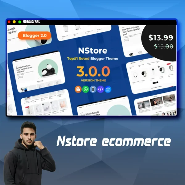 NStores - Minimal Multipurpose Online Store and Blog