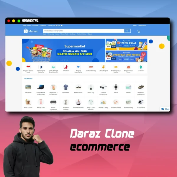 Darazclone - The Next Generation Blogger Theme eCommerce