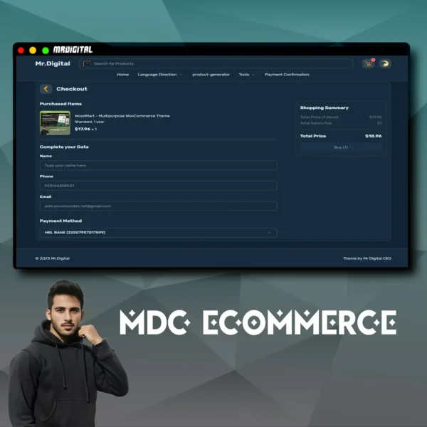 MDC - Best Premium E-commerce Blogger Template - Image 2