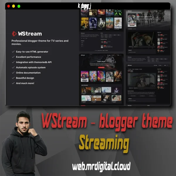 WStream - blogger theme Best Streaming Template