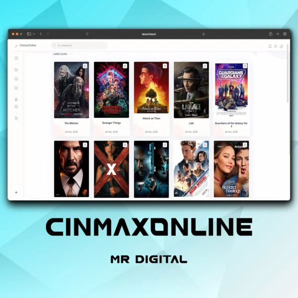 Cinemix Online Blogger New Premium Theme With Premium Features
